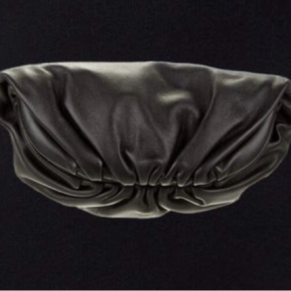 BOTTEGA VENETA NAPA THE BELT CHAIN POUCH BLACK